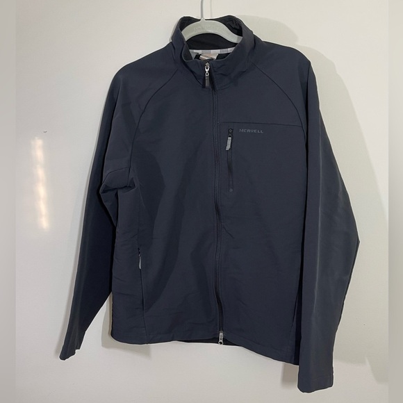 Merrill sz med men all weather jacket in black  Dual zip. Super nice - Picture 5 of 14